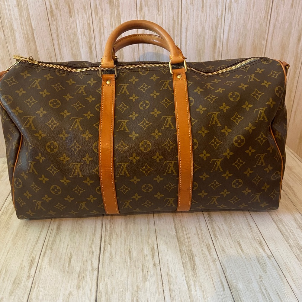 LOUIS VUITTON Keepall Bandouliere 50 - Picture 2 of 8
